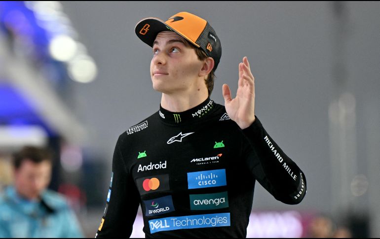 El australiano de McLaren, Oscar Piastri. AFP / A. Isakovic