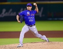 El gran antagonista para Jalisco fue Manny Bañuelos, quien tuvo una salida para el olvido al permitir nueve anotaciones bajo su brazo. CORTESÍA/ CHARROS DE JALISCO.