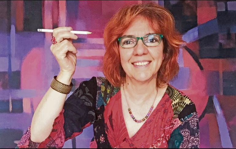 Elena Ospina, cuyo trazo silencioso se ha convertido en una forma de conciencia, comparte en Guadalajara su obra más reciente. ESPECIAL