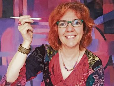 Elena Ospina, cuyo trazo silencioso se ha convertido en una forma de conciencia, comparte en Guadalajara su obra más reciente. ESPECIAL