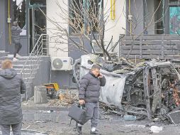 La capital ucraniana fue blanco principal de la agresión rusa. EFE