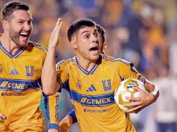 Juan Brunetta marcó dos tantos en el partido. ESPECIAL