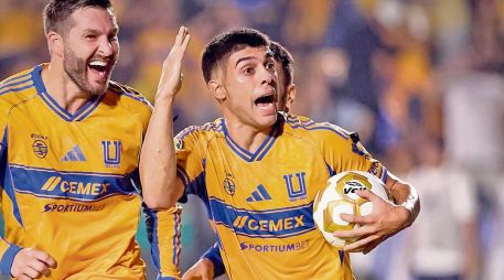 Juan Brunetta marcó dos tantos en el partido. ESPECIAL