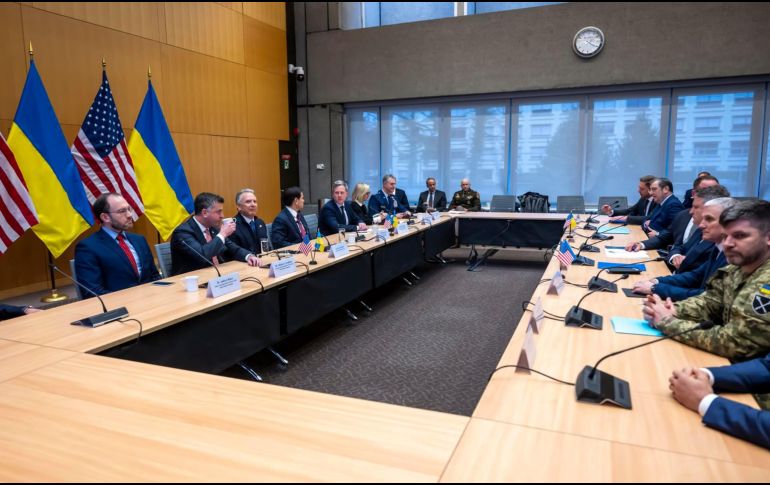 Kiev quiere que ambos líderes aborden los detalles más importantes del acuerdo marco para poner fin a la guerra negociado entre emisarios en Ginebra. EFE/ARCHIVO