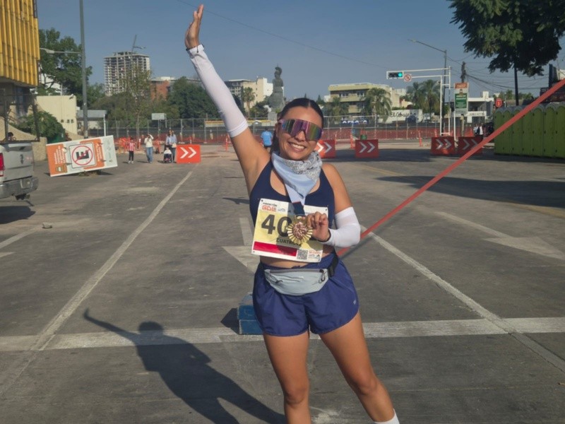 Meli invitó a quienes deseen iniciar en esta actividad a comenzar con carreras pequeñas. EL INFORMADOR/O. González 