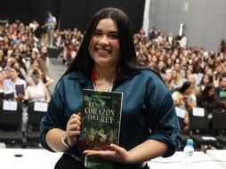 La aparición de Karine Bernal Lobo en la FIL Guadalajara no solo confirmó su éxito: lo amplificó. EL INFORMADOR/ A. NAVARRO.