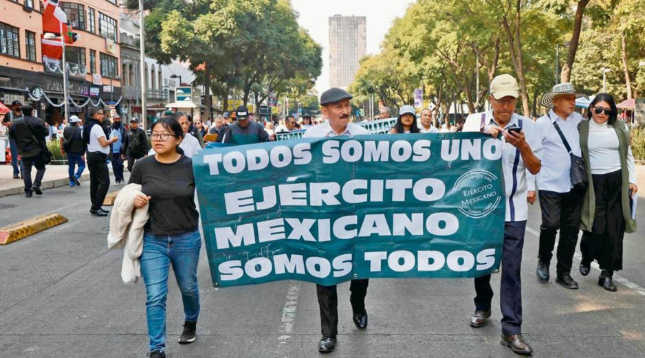 Los militares en retiro consideran que su pensión no les da para vivir dignamente. EL UNIVERSAL