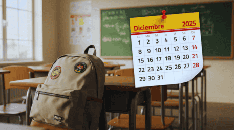De acuerdo con el calendario emitido por la SEP, el periodo vacacional de diciembre inicia el 22 de diciembre y finaliza el 6 de enero. ESPECIAL / CANVA