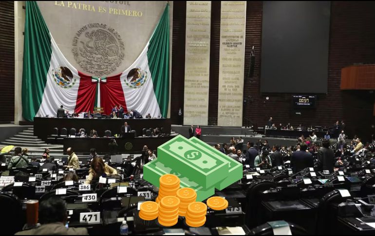 En lo que respecta al recinto legislativo de San Lázaro, se erogarán 152 millones de pesos para los pagos y prestaciones correspondientes al mes de diciembre. SUN / ARCHIVO