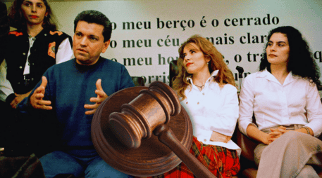 En ese juicio, Gloria Trevi y Mary Boquitas fueron exoneradas, mientras que Sergio Andrade recibió una condena notablemente reducida. AFP / ARCHIVO