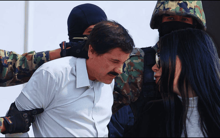 A Emma Coronel por primera vez se le escucha pronunciar frases que buscan romper con la imagen pública que la ha rodeado. AFP / ARCHIVO