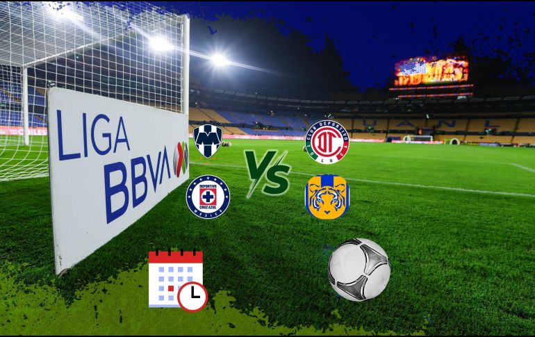 Con los horarios ya establecidos, todo está listo para vivir una semana de alta tensión en el futbol mexicano. ESPECIAL / IMAGO7 y CANVA