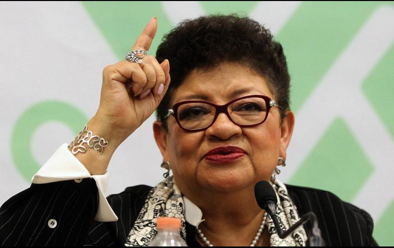 Ernestina Godoy Ramos, exconsejera jurídica del Ejecutivo, se encuentra en la lista de aspirantes por la titularidad de la FGR. EFE/M. Guzmán