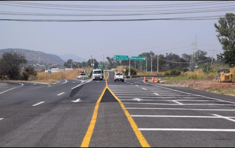 El tramo que se amplió se encuentra en las inmediaciones del entronque Acatlán, donde confluyen varias carreteras. ESPECIAL