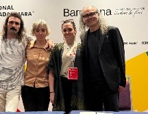 Dentro del programa FIL Pensamiento se llevó a cabo un encuentro entre Ingrid Guardiola, Gabriel Ventura y Joselo Rangel. EL INFORMADOR/ H. NAVARRO.