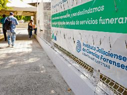 Instalaciones del Instituto Jalisciense de Ciencias Forenses, donde se conservan más de cinco mil cuerpos y fragmentos óseos de Personas Fallecidas Sin Identificar. EL INFORMADOR/ Archivo