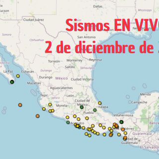 Sismos en México | EN VIVO | 2 de diciembre de 2025
