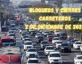 Bloqueos y cierres de carreteras en México este 2 de diciembre de 2025. EL INFORMADOR / ARCHIVO