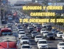 Bloqueos y cierres de carreteras en México este 2 de diciembre de 2025. EL INFORMADOR / ARCHIVO