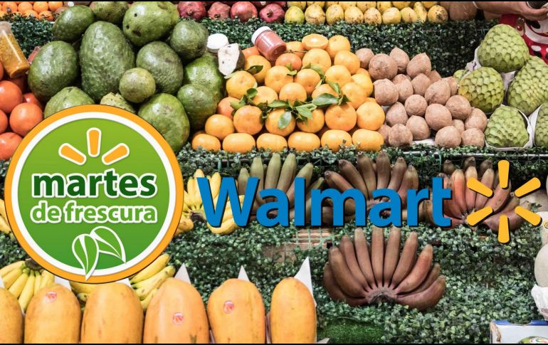 Las ofertas por el Martes de Frescura este 2 de diciembre son válidas en las más de 2 mil sucursales físicas de Walmart y en su tienda en línea. EL INFORMADOR / ARCHIVO