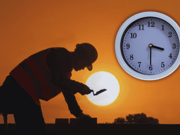 "La jornada laboral debe construirse con certeza jurídica", aseguran en Concanaco-Servytur. ESPECIAL / CANVA