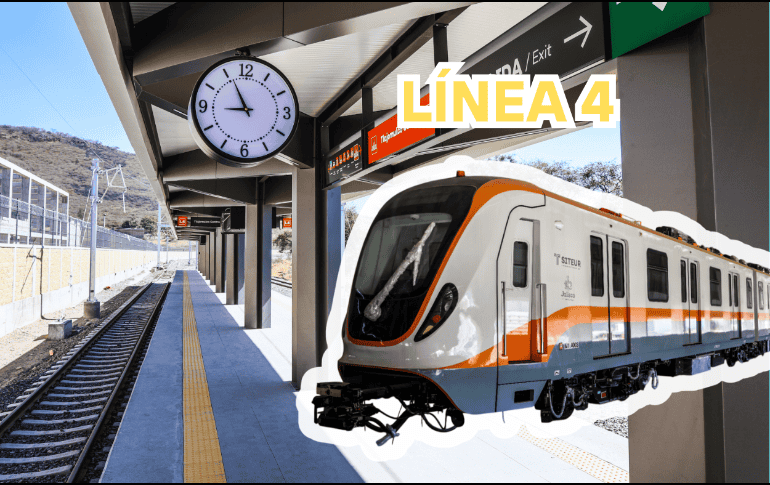 La Línea 4 será la primera ruta de transporte de pasajeros en México que se incorporará al derecho de vía del tren de carga. EL INFORMADOR/ARCHIVO