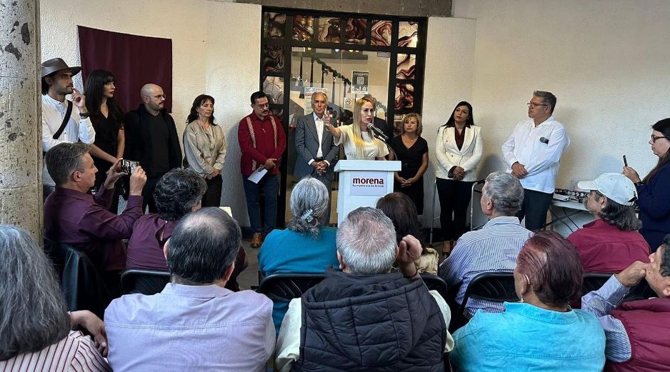 Al evento asistieron dirigentes de los años fundacionales de Morena Jalisco. ESPECIAL