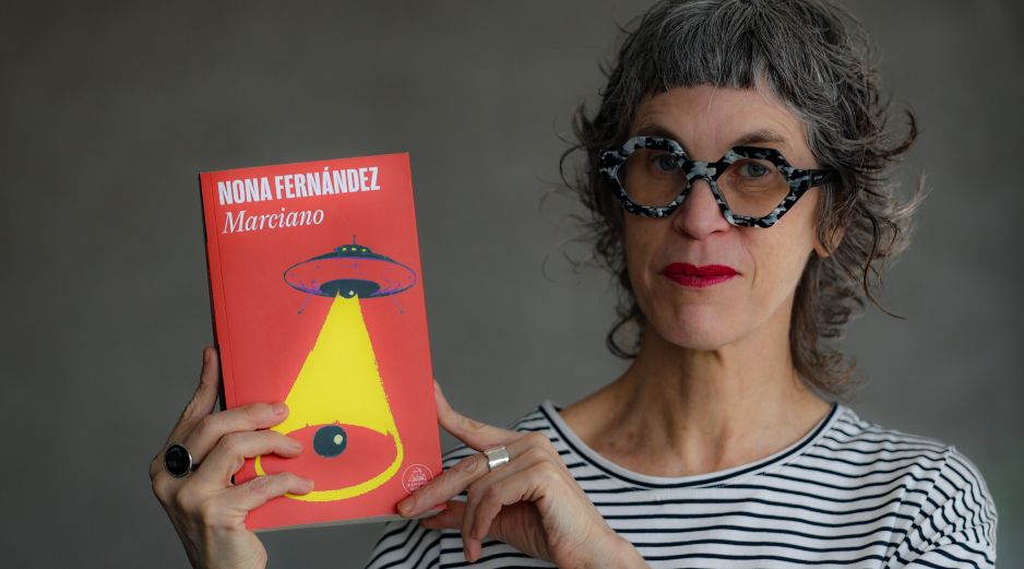 Nona Fernandez llega con su libro Marciano a la Feria Internacional del Libro de Guadalajara. EL INFORMADOR/A. Navarro