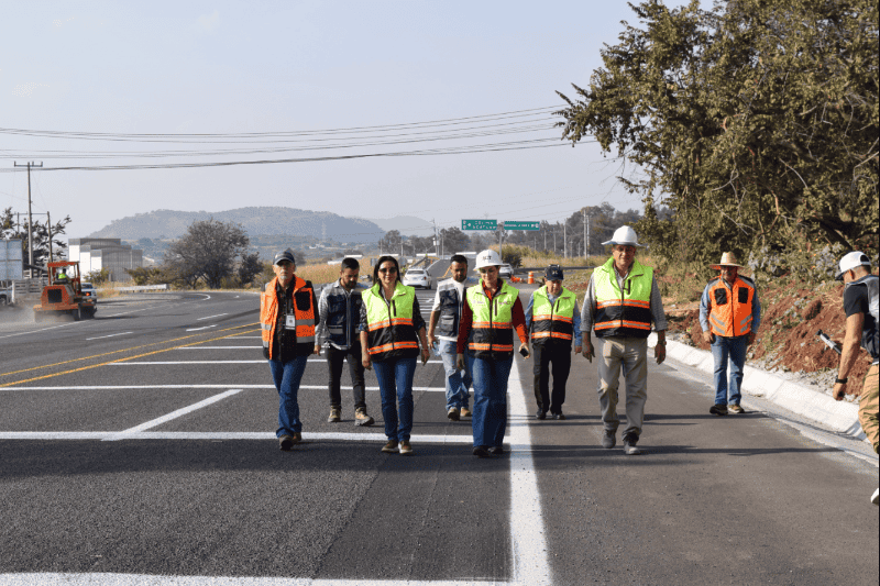   Ampliación de la Carretera Guadalajara-Morelia. X / @jalisco_sict 