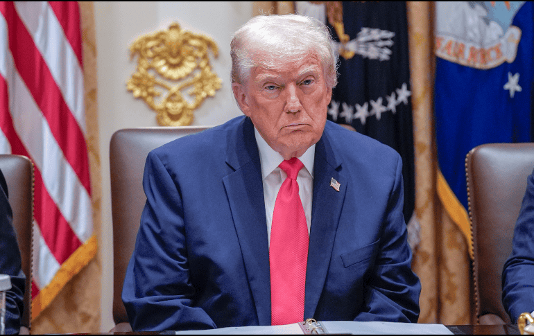 Donald Trump, presidente de Estados Unidos. EFE / Y. Gripas