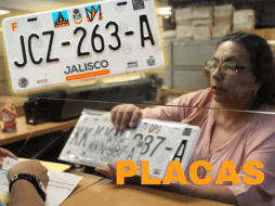 Se estima que durante diciembre se sustituyan alrededor de 150 mil placas, lo que permitirá llegar a la meta proyectada del millón de láminas en 2025. ESPECIAL/Gobierno de Jalisco