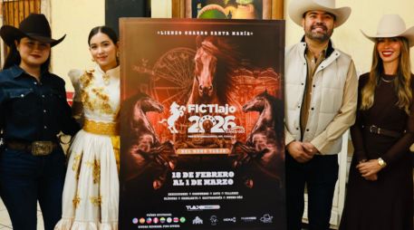 Del 18 de febrero al 1 de marzo, Tlajomulco recibirá una edición más de la Fiesta Internacional del Caballo y la Charrería (FICC) Tlajo 2026 Electrolit, un evento de talla internacional que se consolidó como una referencia ecuestre en México y Latinoamérica. CORTESÍA