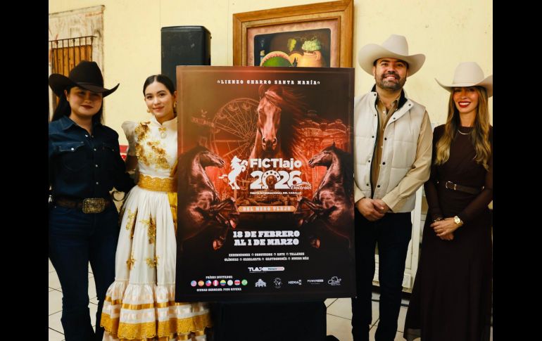 Del 18 de febrero al 1 de marzo, Tlajomulco recibirá una edición más de la Fiesta Internacional del Caballo y la Charrería (FICC) Tlajo 2026 Electrolit, un evento de talla internacional que se consolidó como una referencia ecuestre en México y Latinoamérica. CORTESÍA