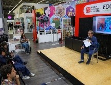 Paco Ignacio Taibo II hablando del proyecto '25 para el 25' del Fondo de Cultura Económica. EL INFORMADOR/A.NAVARRO