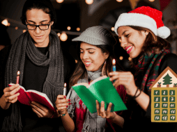 Cada noche se inicia con una procesión en la que los participantes, con velitas o luces, entonan los tradicionales cantos para pedir posada. CANVA