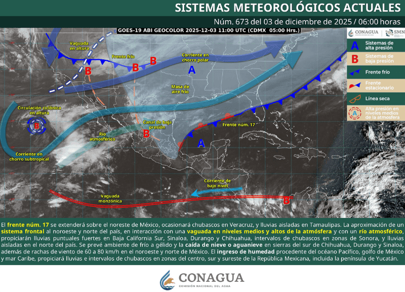X / @conagua_clima  
