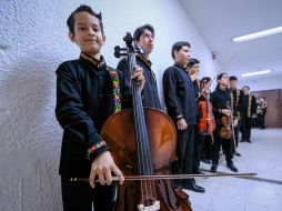 La agrupación surge del programa ECOS, Música para la Paz, impulsado por la Secretaría de Cultura de Jalisco, que busca fortalecer la formación musical y comunitaria de las juventudes. CORTESÍA