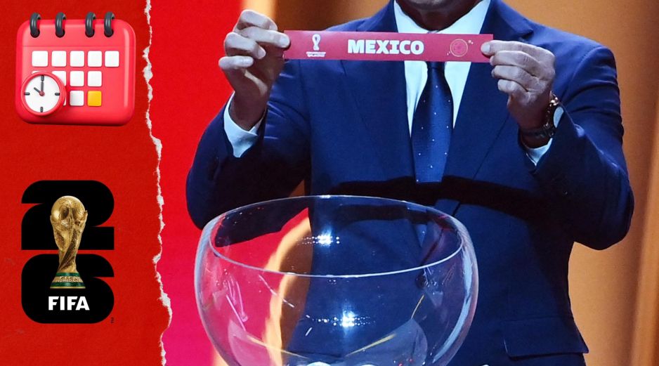 El sorteo para la fase de grupos del Mundial 2026 está por ocurrir. ESPECIAL / CANVA