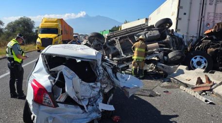 Se presume que los accidentes en la Guadalajara-Colima habrían sido provocados por la neblina matutina. ESPECIAL / Protección Civil y Bomberos Jalisco