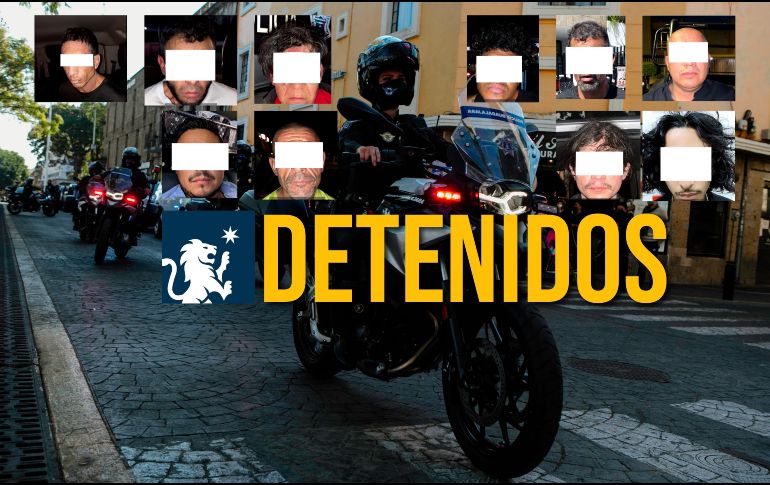 Estos son los resultados más destacados de la Comisaría de Seguridad Ciudadana de Guadalajara durante la semana pasada. EL INFORMADOR / ARCHIVO