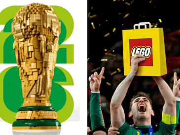 El próximo set de LEGO combina creatividad y homenaje deportivo en un diseño pensado para todas las edades. INSTAGRAM/@lego/ESPECIAL