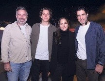 Chema Martínez Gallardo, Robe Grill, Ezbaide Baruqui y Andrés Morales. GENTE BIEN JALISCO / Celebración del legado de Lexus y su cuarto aniversario en Guadalajara