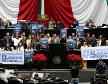 Diputados durante la discusión de la nueva Ley General de Aguas. SUN/ DIEGO SIMÓN SÁNCHEZ