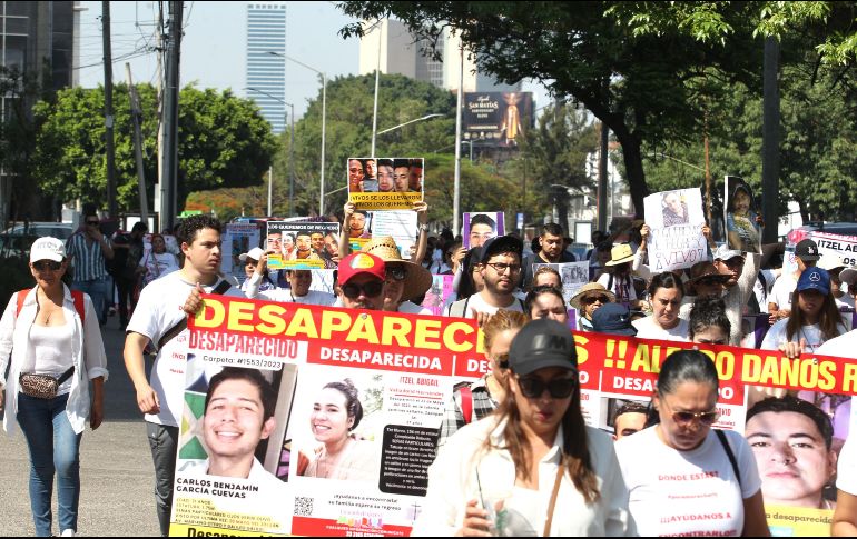 En el marco de la discusión del Presupuesto de egresos para 2026, el Gobierno del Estado presentó una propuesta que prevé un aumento en los recursos destinados para la búsqueda de personas desaparecidas y la atención a sus familiares. EL INFORMADOR / ARCHIVO