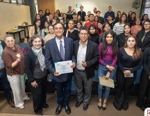 Gaona invitó a los estudiantes a explorar la amplia oferta educativa del IDEFT. CORTESÍA