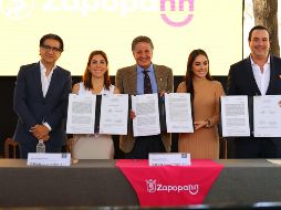 Zapopan firmó un convenio histórico con Projal, siendo el primer municipio del estado en sumarse a este esquema de apoyo. FACEBOOK / GOBIERNO DE ZAPOPAN