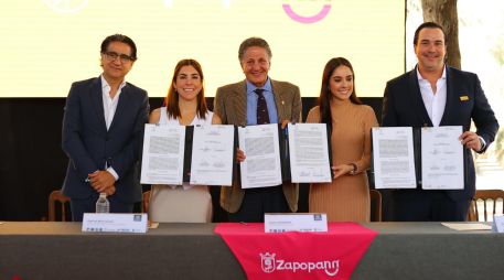 Zapopan firmó un convenio histórico con Projal, siendo el primer municipio del estado en sumarse a este esquema de apoyo. FACEBOOK / GOBIERNO DE ZAPOPAN