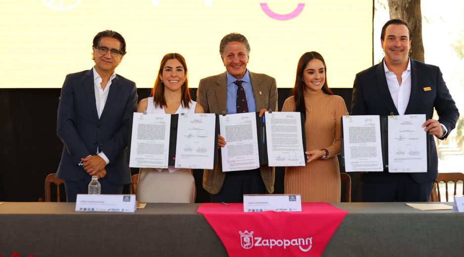 Zapopan firmó un convenio histórico con Projal, siendo el primer municipio del estado en sumarse a este esquema de apoyo. FACEBOOK / GOBIERNO DE ZAPOPAN