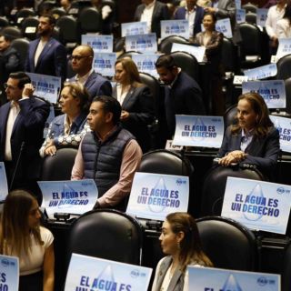 San Lázaro aprueba en lo general Ley de Aguas en México