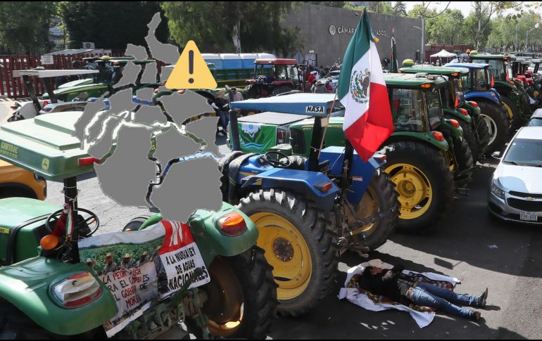 Entre manifestaciones, la Ley de Aguas quedó avalada en lo general luego de una reunión extraordinaria. EFE / ARCHIVO